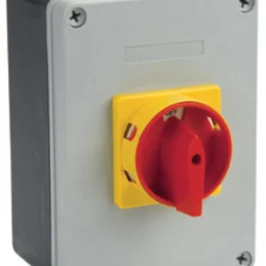 Isolator Rotary 4P Ac21 IP65 25A 175X114X108mm Moulded