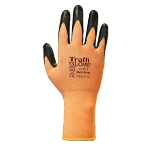 Traffiglove TG310 Achieve Cut 3 Amber Gloves Size 10