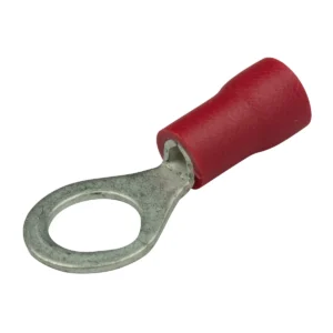 Essentials RR53 5.3mm Insulated Ring Terminal Red - 100 Pack