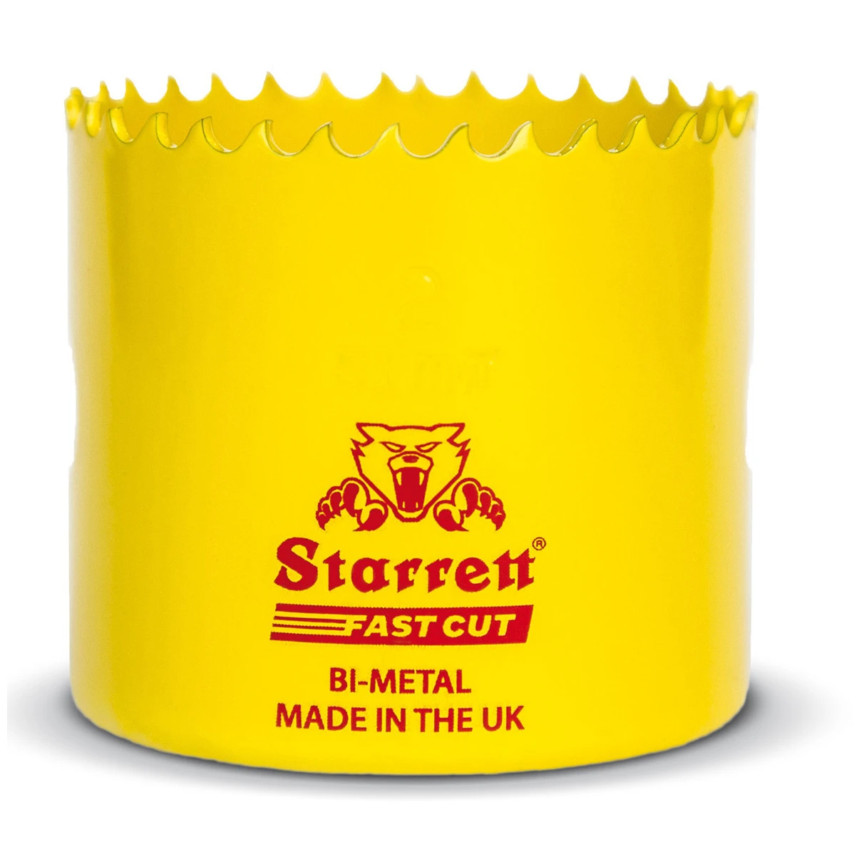 Holesaw Fast Cut 25 x 41mm Yellow Regular Pitch