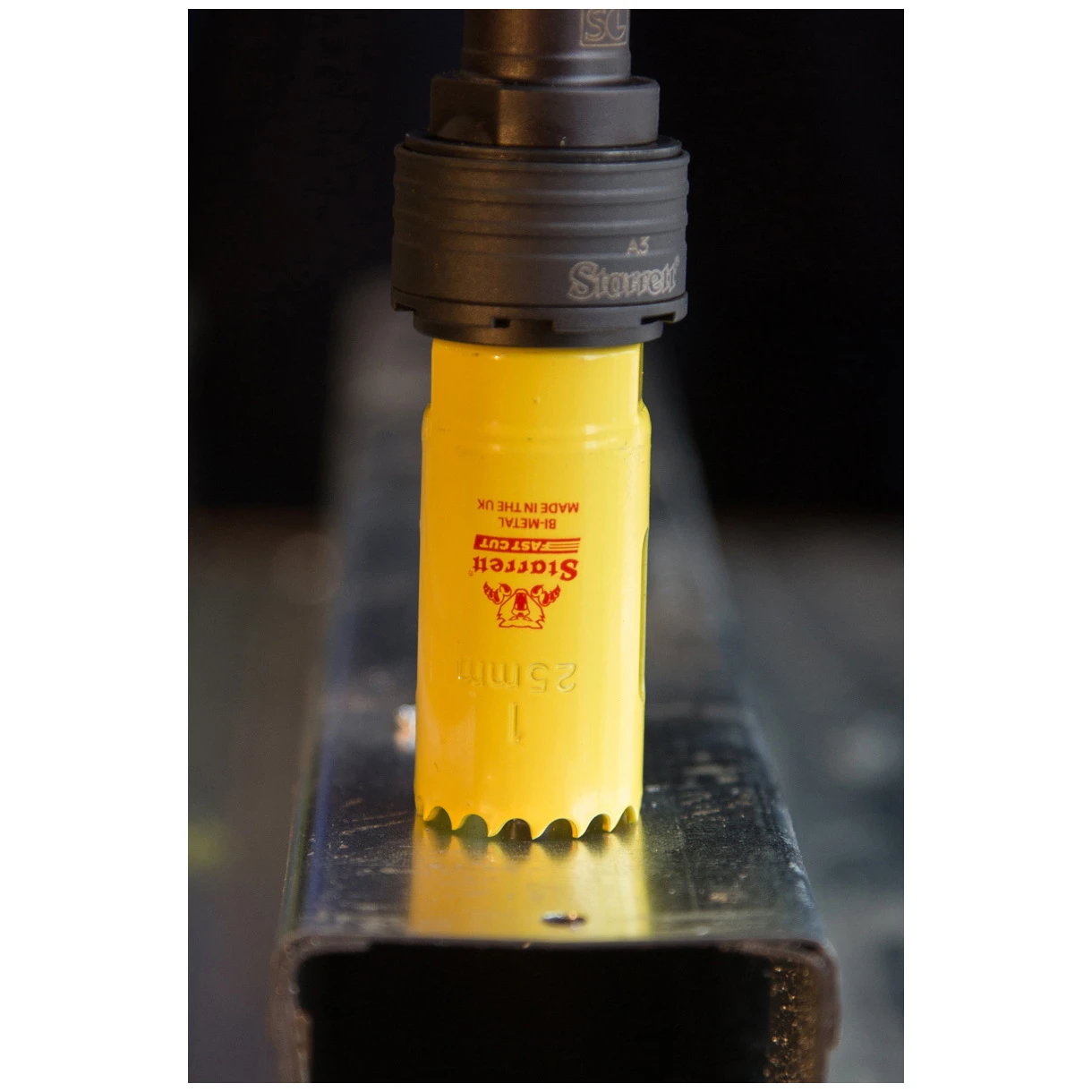 Holesaw Fast Cut 25 x 41mm Yellow Regular Pitch - Image 3