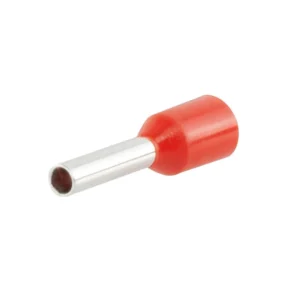 Steeple CE1.5B 1.5mm² Vinyl Insulated Copper Cord End Terminal Red