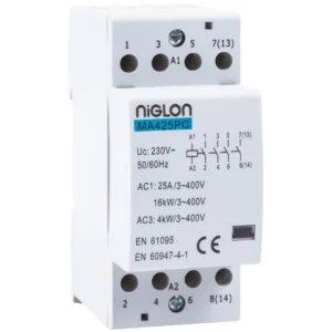 Contactor 4P 2 Module No Ac1 25A 415V 16Kw
