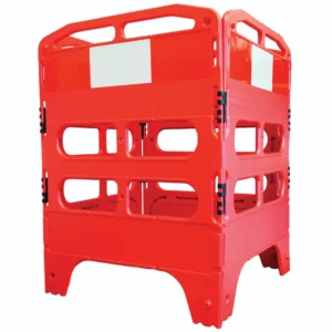 Barrier Utility 4 Panel 750mm Red