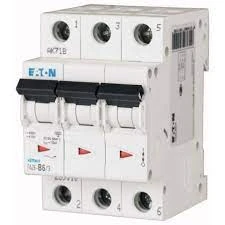 Miniature Circuit Breaker (MCB) 50A 3 Pole Characteristic: Type C 6kA