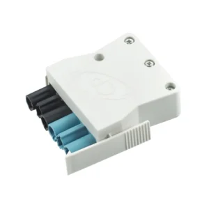 6 Pole Female Connector White Plug Black/Blue Coding