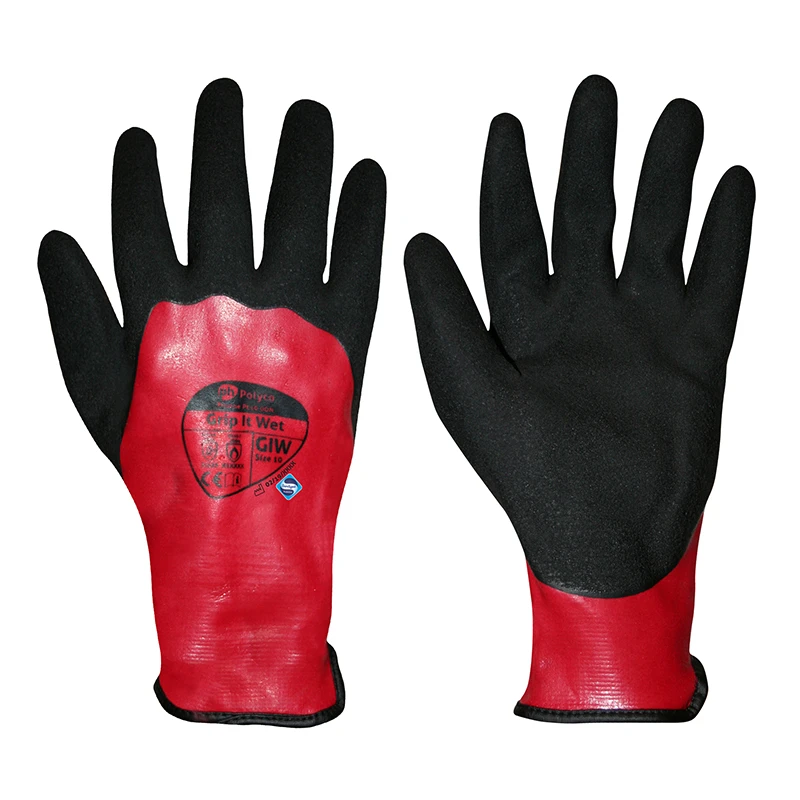 Grip It Wet Dual Latex Coated Glove Size 8 - Image 4