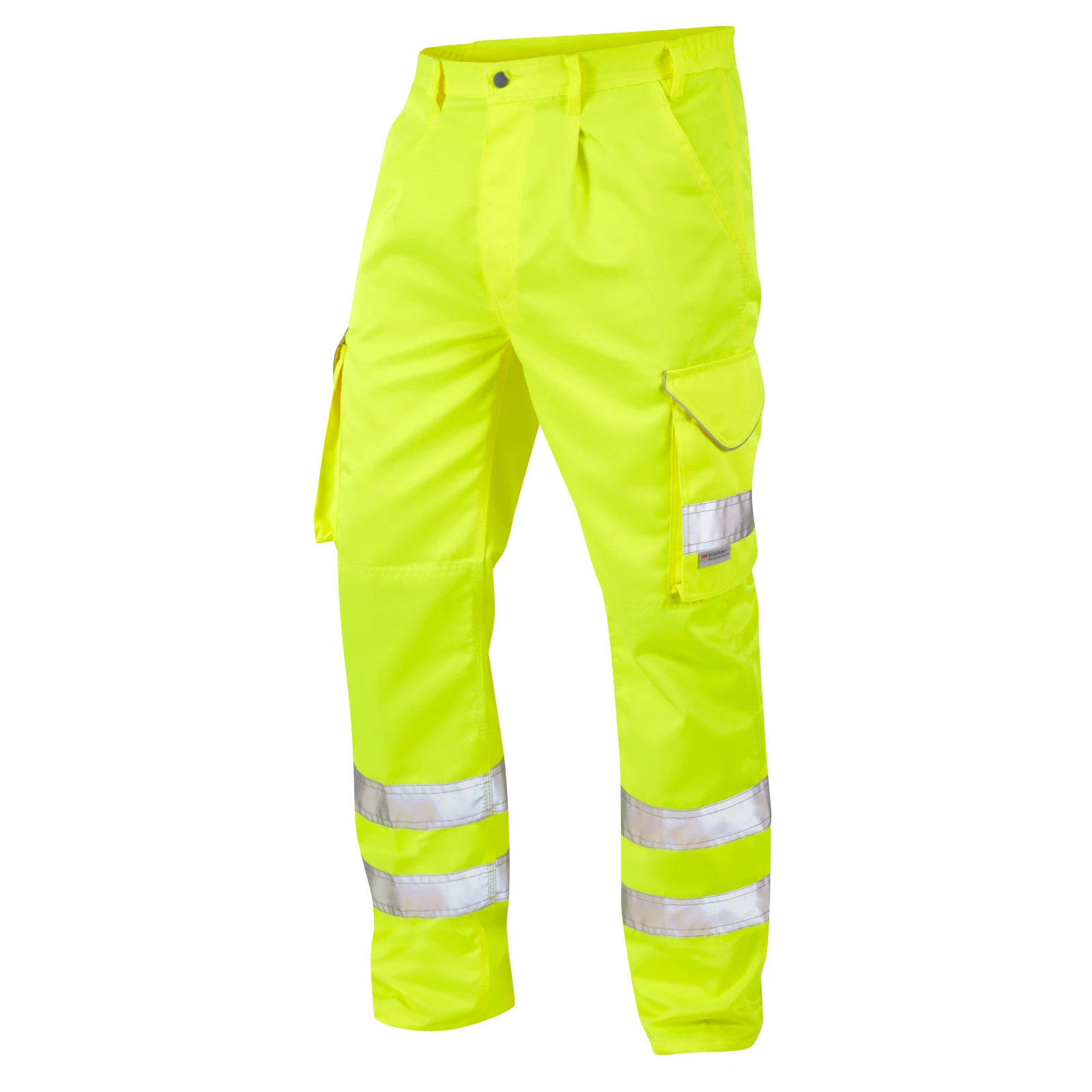 Bideford Short Fit Polycotton Cargo Trousers 36" Yellow