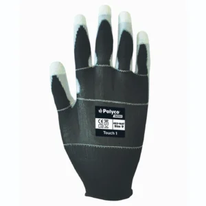 Matrix Touch 1 Seamless Knitted Glove with Polyurethane Coating Size 10 Black/White