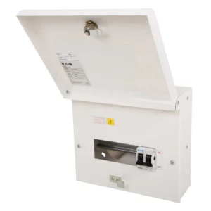 Eaton 6-Way Main Switch Consumer Unit 252 x 223 x 113mm White