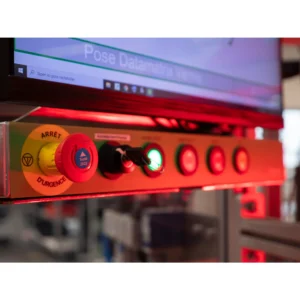 Unit Illuminated LED Steady IP65 60mm 24V AC/DC Orng