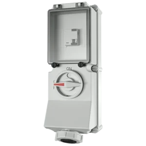 16A 110V 3 Pole Clock Position Wall Mounted Socket