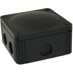 Junction Box Combi 607/Empty 110 x 110 x 66mm Black Polypropylene IP66