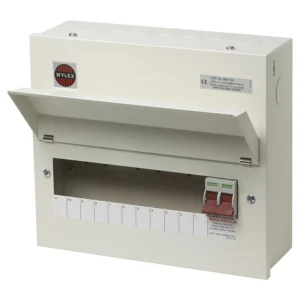 Wylex 11 Way Consumer Unit Main Switch 100A, Flexible Configuration