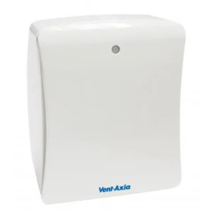 Vent Axia 427477B Fan Solo Plus P Centrifugal Extractor 100mm White Pullcord
