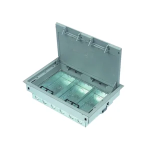 Britmac Floor Box 3 Compartment Grey