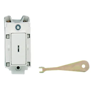 Grid Switch DP Module Key 20AX White