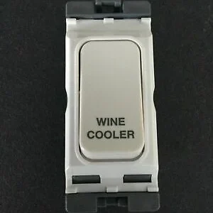 Hager Grid Switch 2-Pole 1-Way 20A Cooler Marking White Insert