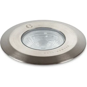 Collingwood Lighting Groundlight Gl038 2700K Strut To Mains 316 Stainless Steel Wide B