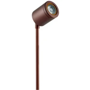 Collingwood Lighting Spike Light 3000K LED Mains Voltage Bronze Anodised 40°