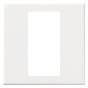 Faceplate Pico 1 Gang Plastic 89 x 89 x 10mm Arctic White