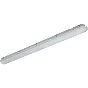 Luminaire LED 5000K Emergency Anticorrosive IP65 1 x 24W 1200mm Frosted Diffuser
