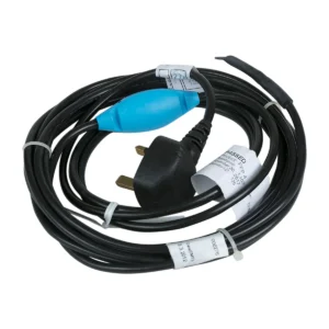 MyHeat Ecoflex 40W 230V Pipe Frost Protection Cable/ Pipe Heating Kit with Plug 4m Black