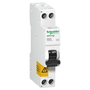 Schneider RCBO Single Pole +Neutral Vigi Curve C Type A 6A 30mA