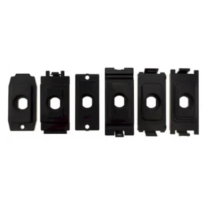 Dimmer Pack Grid Fix Kit Black - 5 Pack