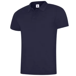 UC127 Polyester Men's Super Cool Polo Shirt Medium Navy