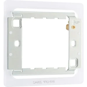 1 + 2 Gang Frame Screwless Flatplate Grid Frame