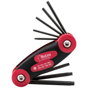 Bizline Folding RESISTORX® Keys - 8 Pack