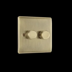 Nexus Metal 2 Way On/Off Dimmer Switch 400W