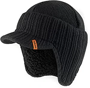 Scruffs T50986 Peaked Knitted Hat Black - One Size - Image 2