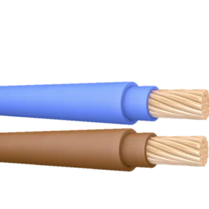 25.0mm² Blue/Brown PVC Insulated Sheathed 1-Core Flexible 1m Cable