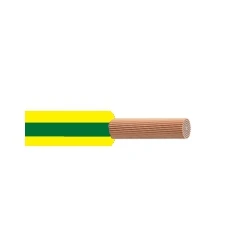BS6231 0.5mm² Green/Yellow Tri-Rated Cable 1-Core Panel Wire