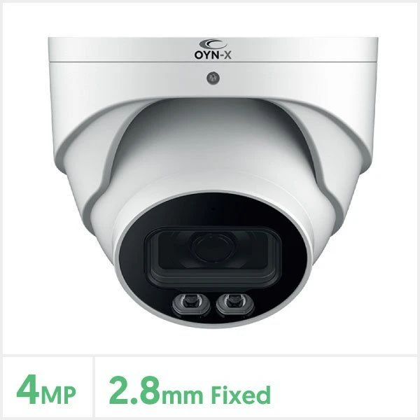 Qvis 4MP Full-Colour Fixed Lens Network Turret Camera (White) EAGLE4C-IP-TUR-FW - Image 3