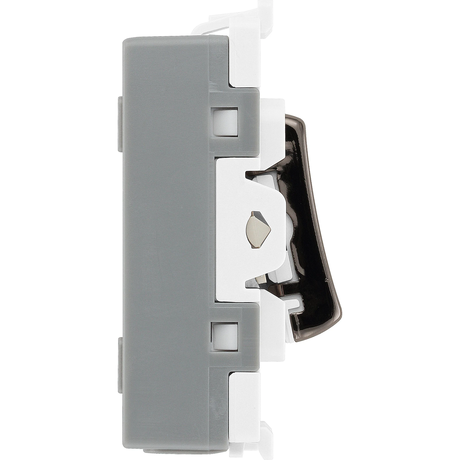 BG RBN15 10 Amp 3 Pole Fan Isolator Grid Switch Black Nickel - Image 4