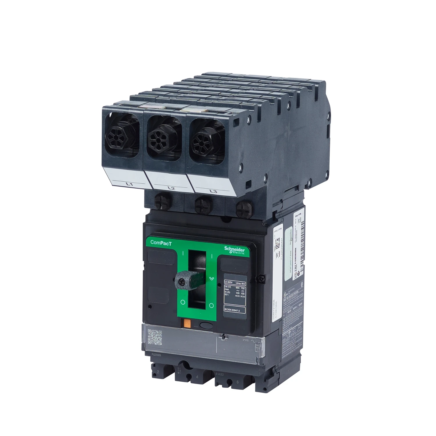 Switch Disconnector Powerpact 4 3 Poles 100A - Image 2