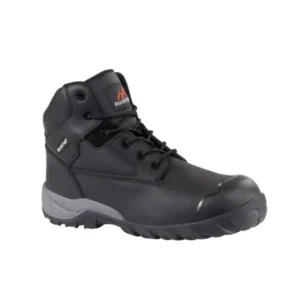 Rock Fall Flint Black Boot Size 6