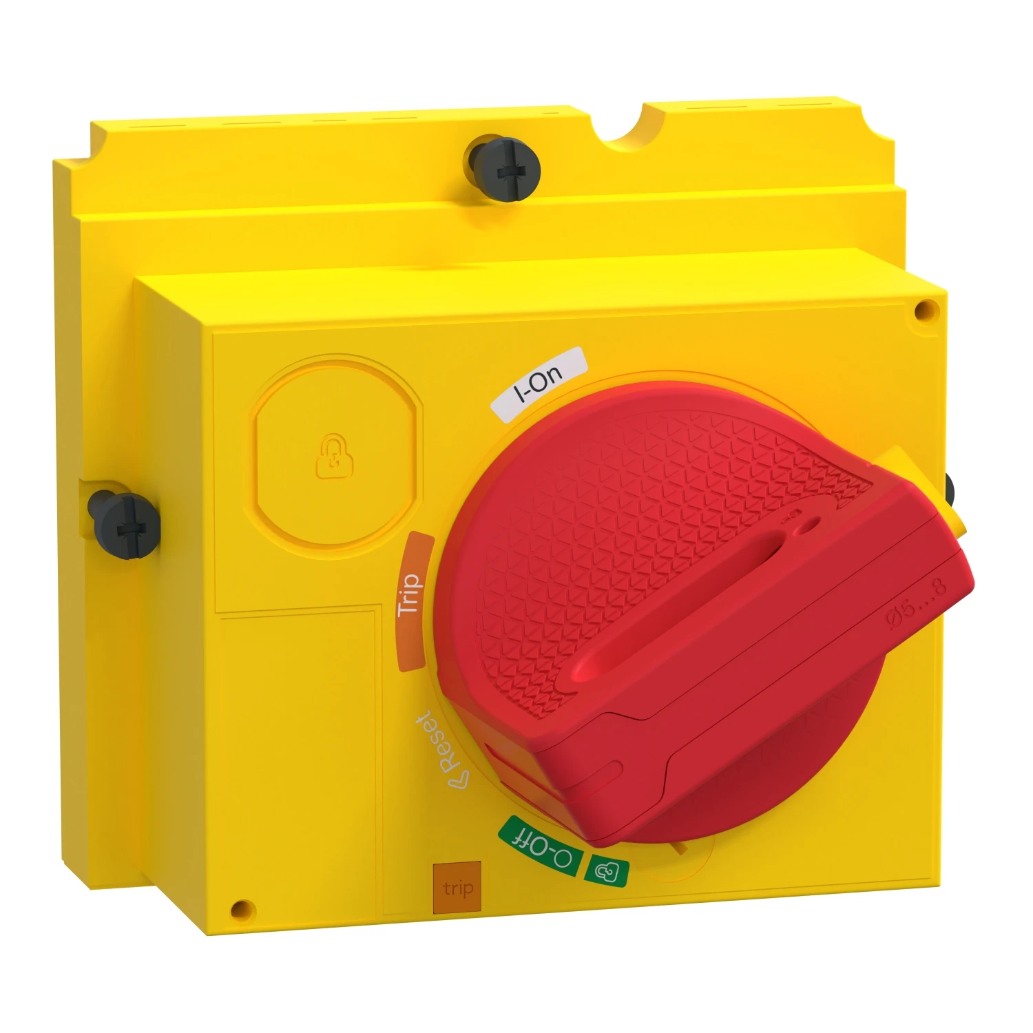 Direct Rotary Handle, ComPacT NSX 100/160/250 Red Handle on Yellow Front IP40 - Image 3