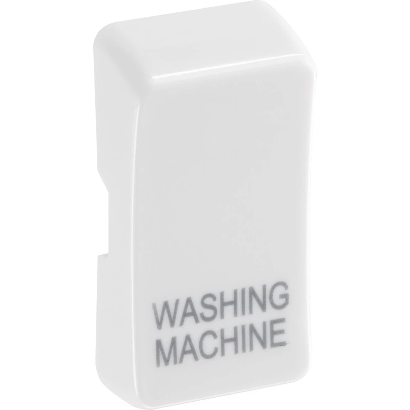 White Nexus Grid Printed Washing Machine Rocker - Image 2