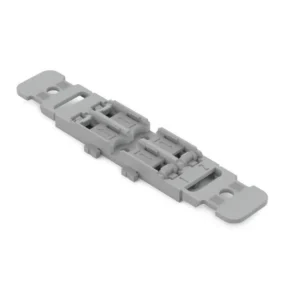 Wago 221-2502 2 Way Mounting Carrier Grey