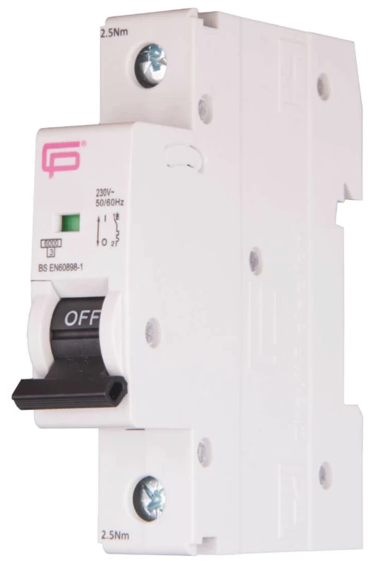 FuseBox MCB 25A 6kA Single Pole (MT06B251) - Image 4