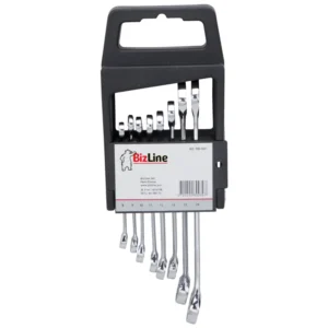 Bizline Set of 8 Combination Spanners 8/9/10/11/12/13/17/19 mm