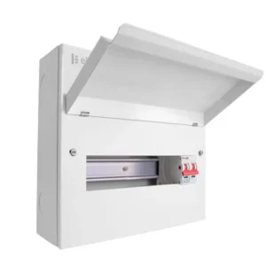 12 Way Unit with 100A Mains Switch (10 Free Ways)