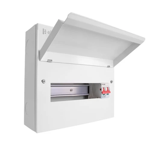 12 Way Unit with 100A Mains Switch (10 Free Ways) - Image 2