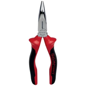 Bizline Premium 1000V Pliers with Bent Straight Semi-Round Noses 160mm
