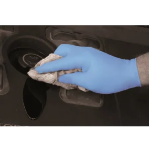3.5g Blue Nitrile Disposable Glove Powder Free EN455 EN374 Food Approved Size S