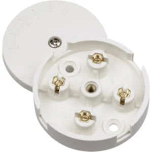 Junction Box 4 Terminal Selective Entry 5A White